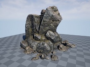 石头 碎石 山石 山岩 UE4/UE5