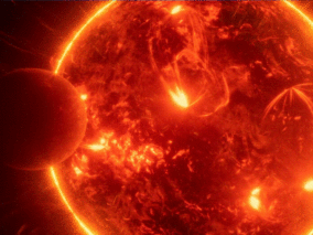 太阳运动 耀斑活动 宇宙行星 UE5 宇宙 太空 行星