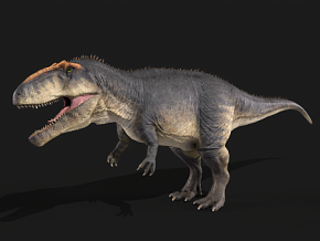 霸王龙 巨齿龙 恐龙 巨型恐龙 侏罗纪 动物 白垩纪 远古生物 PBR材质 次世代 暴龙 食肉恐龙