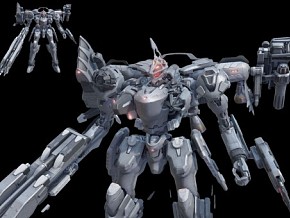 白龙 装甲 高达 双武器 电磁炮 机甲 吉翁 铁甲 机器人 科幻 未来 坦克 战斗机 机械 赛博