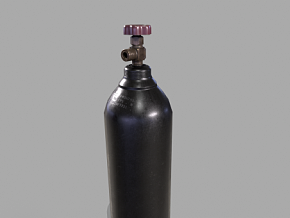 氧气罐 氧气瓶 液氧 PBR次世代 钢瓶 燃气瓶 储气瓶