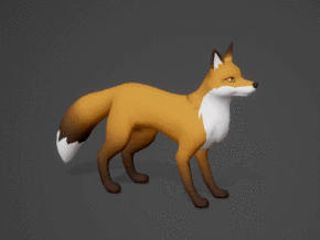 小狐狸 狐狸幼崽 宠物 卡通 Q版