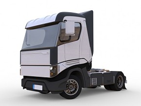概念卡车头 智能卡车 卡车设计
