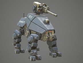 机器狗 战争运输 3D模型 科幻 未来