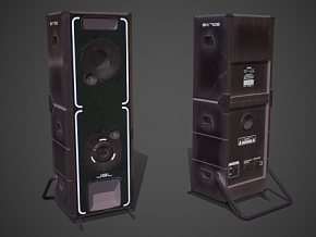次世代 PBR 音箱 音响 喇叭 扩音器 公放 数码影音 扬声器 组合音响 电器