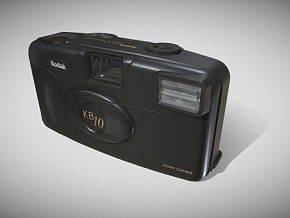 柯达KB10 35MM相机游戏模型虚幻 复古电子学 纳尼特 照相机