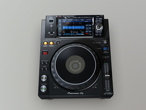酒吧打碟机 设备模型  次世代 PBR  DJ设备