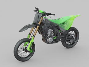 摩托车 电动车 机车 科幻摩托车 车 PBR次世代 交通工具 摩托 赛车 科幻摩托 哈雷摩托  概念