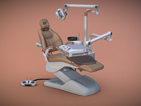 牙科椅烘烤 牙科3D 牙科护理 医院设备 椅子