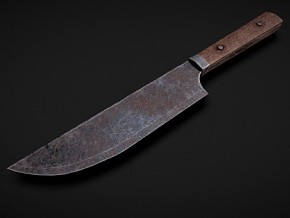 小刀 中世纪刀 生锈的刀 餐刀 匕首