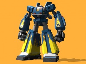战斗型机器人  机甲  高达  卡通  角色