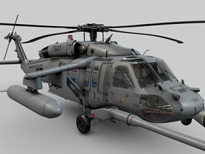 黑鹰直升机 带内饰 直升机 PBR 武装直升机 运输直升机 军用直升机 UH-60 S-70直升机