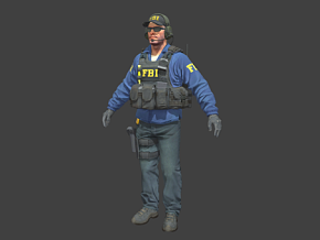 警员 警察 FBI 美国警探 特种部队 战术小组 武装特警 美国特工 联邦调查员 特工 男性角色
