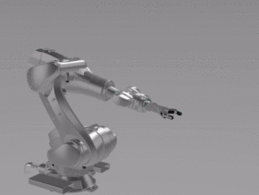 机械臂 工业 自动化 流水线 带动画