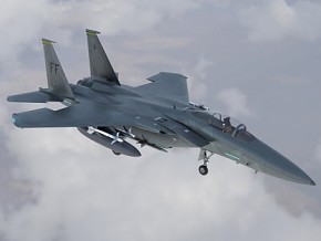 F15战斗机 喷气式 战斗机 飞机 带驾驶舱控制台