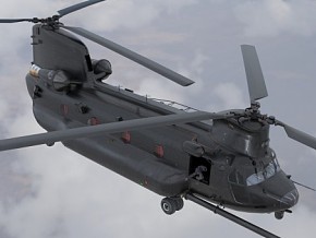 MH47G支奴干 特种作战直升机 军用直升机 带驾驶舱控制台舱门可开关