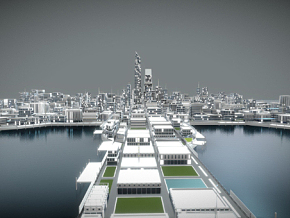 未来科幻城市 科幻城市 科幻 科技城市 未来建筑 科幻未来城市 数字城市 未来科技 CBD 悬浮道路