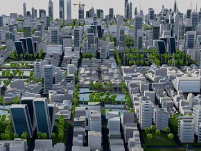 未来城市 科幻城市 科幻 科技城市 未来建筑 科幻未来城市 数字城市 未来科技 CBD 未来鸟瞰