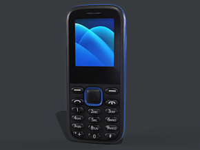 手机 老式手机 老款手机 经典手机 智能手机 按键机 老人机 PBR材质 次世代 电话