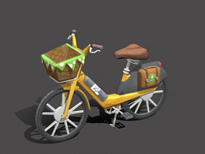 可爱自行车 卡通自行车 小朋友自行车 自行车   骑自行车 脚踏车