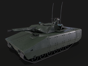装甲车 坦克 武器 莱茵金属K41山猫 步兵战车 PBR材质 次世代 主战坦克 炮车 “山猫”坦克