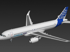 A320  客机  空客  原型机  涂装  飞机  写实
