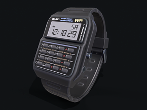电子手表 手表 电子表 PBR材质 按键手表 智能手表