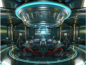 科幻室内 科技场景 科幻场景 未来空间 科幻空间 科技空间 未来场景 宇宙飞船 战舰 UFO