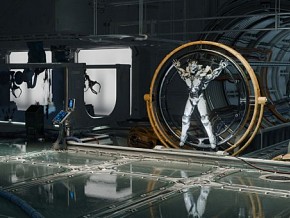 科幻空间 未来基地  机器人制造工厂 流水线 3D模型