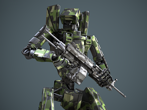 UE5 未来机械战警 人工智能 机器人 科幻机甲 机械战士