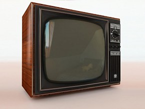 复古旧电视  家电  电视  电器  写实