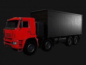 大卡车 厢式货车 重型卡车  货运卡车 卡玛斯卡车