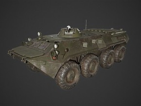 BTR-80  俄罗斯装甲车  车辆  战车  写实