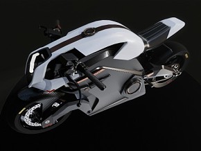 摩托车 概念摩托车 科幻摩托车 赛博朋克摩托车