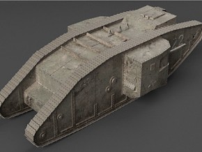 英国Mark 1坦克 军事坦克 装甲坦克 二战坦克 战争坦克