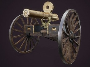 大炮 武器 枪械模型 武器大炮 古代大炮