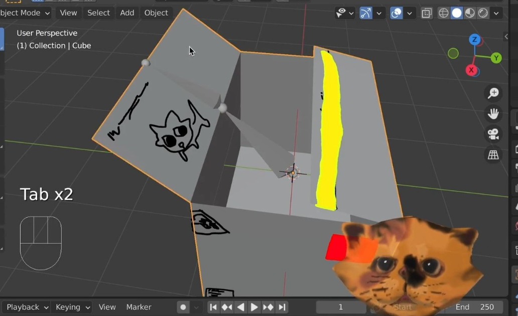 【Blender】如何简单快速的制作开箱动画？