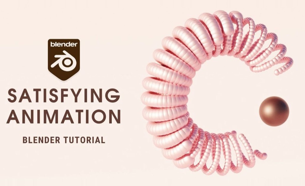 如何在Blender中制作简单的令人满意的3D动画 | Blender教程