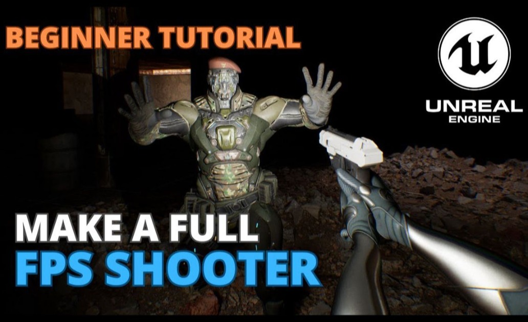 如何在虚幻引擎 5 中制作第一人称射击游戏 - 完整初级课程
